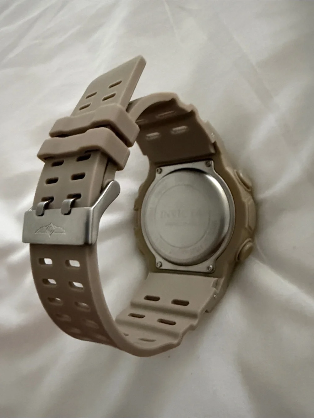 Invicta Racing Burnout Digital Men's Watch - 52mm. Light Brown